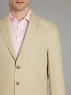 Mandarin Collar Linen Jacket - Sand 9 Mandarin Collar Linen Jacket - Sand -Clothing store 1 gtQrkT 2b4b5d30 c2b6 44f4 8ade 3e6788bda9a8