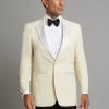 Carlyle Dinner Jacket - Ivory -Clothing store 2020 08 18 OliverBrown0046Carlylewhitedinnerjacket
