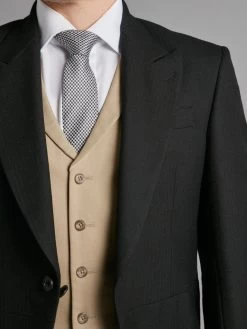 Herringbone Morning Coat - Black -Clothing store 210225 oliverbrown24789 87dbef42 3efe 49a8 b79f 7a138f65a729