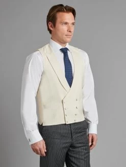 Double Breasted Wool Waistcoat - Cream -Clothing store 210225 oliverbrown25473 adc68696 6da5 47fb a21d 84b68fbd7417