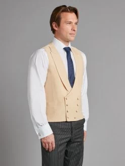 Double Breasted Linen Waistcoat - Beige -Clothing store 210225 oliverbrown25491 aec0c423 d8a6 4ced bba1 adc4b3780c66