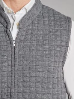 Quilted Thermatex Gilet - Grey -Clothing store 210312 oliverbrown29101 cb789281 3b72 4016 b89b db8cb0e945f5