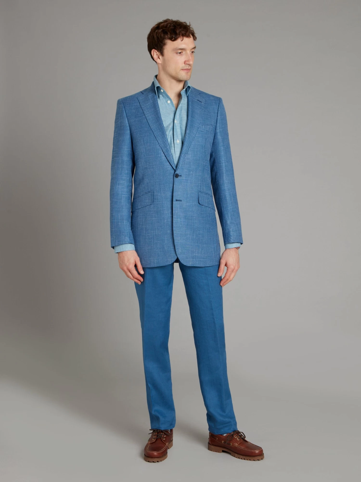 Eaton Jacket - Houndstooth Blue 4 Eaton Jacket - Houndstooth Blue - Image 2