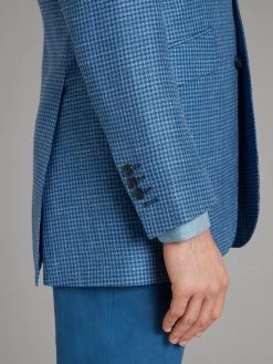 Eaton Jacket - Houndstooth Blue 11 Eaton Jacket - Houndstooth Blue -Clothing store 221027 OLIVERBROWN49410 1 7619899d 1531 48c2 b387 c1dce80bc655