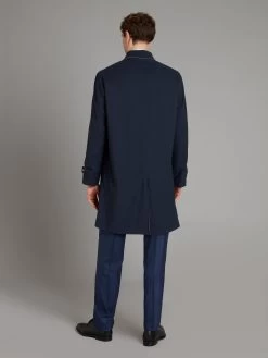 Short Reversible Raincoat - Navy/Cream -Clothing store 221027 OLIVERBROWN49621 1 44e96f05 b985 4096 acbc 3801b6bc5977