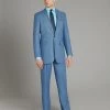 Eaton Suit - Solbiati Aegean Blue