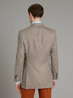 Eaton Jacket - Houndstooth Brown -Clothing store 221027 OLIVERBROWN50085 1 c581926e 893b 4187 bef8 d07ca7e7d5d7