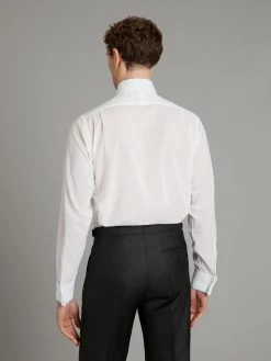 Luxury Pleated Dress Shirt - Classic Collar -Clothing store 221027 OLIVERBROWN50604 1 e6703514 fcfd 42e4 a647 be5dee4e4457