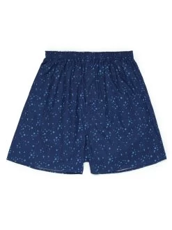 Geometric Boxer Shorts - Navy