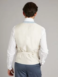 Double Breasted Linen Waistcoat - Pale Blue -Clothing store 230403 OliverBrown0045 fb697944 0ff2 4cd7 b63a e6be54677ed4