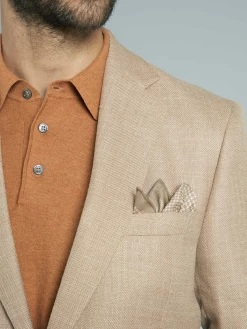 Eaton Jacket - Oatmeal -Clothing store 230403 OliverBrown1431