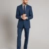 Carlyle Suit - Rich Blue Linen