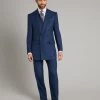 Clarence Suit - Royal Blue Birdseye
