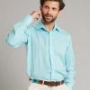 Regular Fit Shirt - Aqua Blue -Clothing store 230403 OliverBrown2568 fd2c42a5 f199 4cf7 9536 80ef7927f566