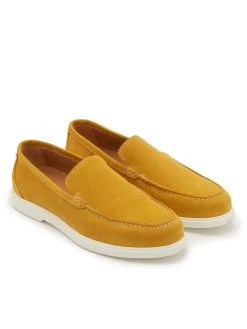 Moccasin Suede - Yellow