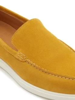 Moccasin Suede - Yellow -Clothing store 230420 OliverBrown0952 1
