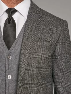 Astell Suit Prince Of Wales - Grey -Clothing store 230731 OliverBrown1757