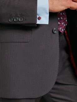 Astell Suit - Lightweight Herringbone Midnight Navy -Clothing store 230731 OliverBrown1941