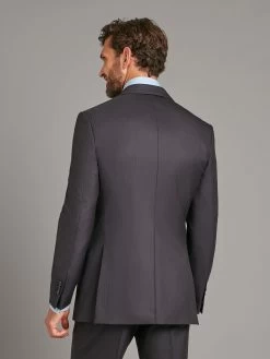 Astell Suit - Lightweight Herringbone Midnight Navy -Clothing store 230731 OliverBrown1943