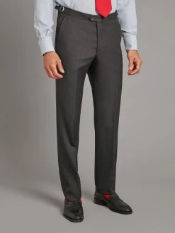 Astell Suit - Lightweight Herringbone Grey -Clothing store 230731 OliverBrown2066