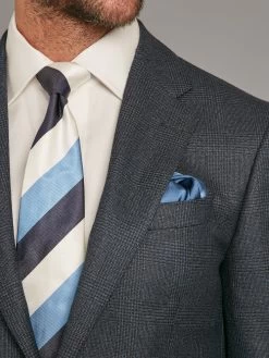 Astell Suit Prince Of Wales - Navy 10 Astell Suit Prince Of Wales - Navy -Clothing store 230731 OliverBrown2125