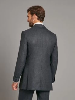 Astell Suit Prince Of Wales - Navy 9 Astell Suit Prince Of Wales - Navy -Clothing store 230731 OliverBrown2129