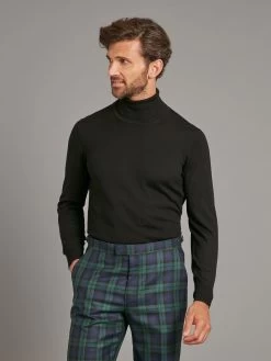 Tartan Trousers - Black Watch -Clothing store 230731 OliverBrown2354