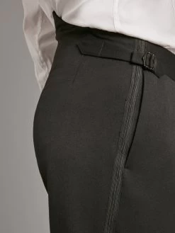 Heavyweight Dinner Suit - Shawl Collar - Black -Clothing store 230731 OliverBrown2488