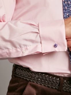 Luxury Shirt - Pale Pink -Clothing store 230731 OliverBrown2619