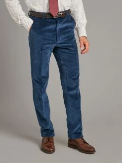 Heavyweight Corduroy Trousers - Ink Blue