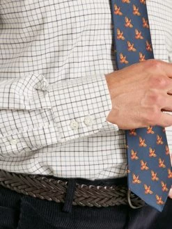 Tattersall Check Shirt - Blue/Navy 9 Tattersall Check Shirt - Blue/Navy -Clothing store 230731 OliverBrown3337 1