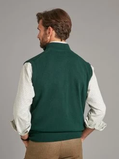 Portling Gilet - Tartan Green 7 Portling Gilet - Tartan Green -Clothing store 230731 OliverBrown3721