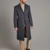 Covert Coat, Covert Collar - Navy -Clothing store 230731 OliverBrown3812