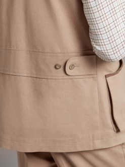 Lightweight Shooting Vest - Neoprene Inserts -Clothing store 230823 OliverBrown Model3111