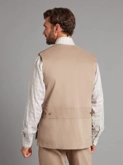 Lightweight Shooting Vest - Neoprene Inserts -Clothing store 230823 OliverBrown Model3115