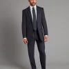 Lightweight Eaton Suit - Plain Navy -Clothing store 230823 OliverBrown Model3141