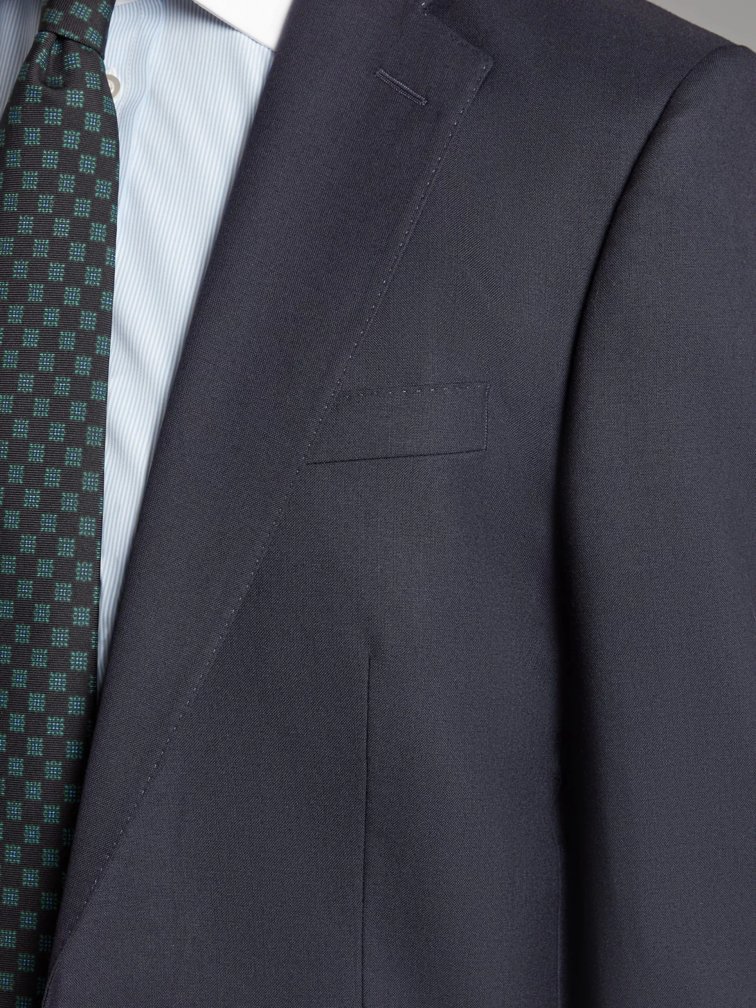 Lightweight Eaton Suit - Plain Navy 6 Lightweight Eaton Suit - Plain Navy - Image 4