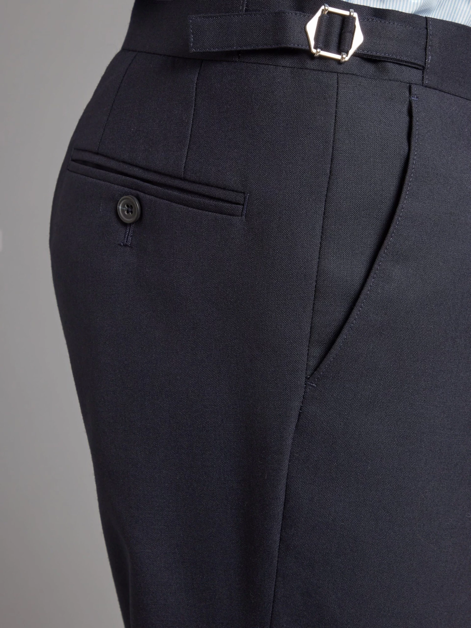 Lightweight Eaton Suit - Plain Navy 10 Lightweight Eaton Suit - Plain Navy - Image 8