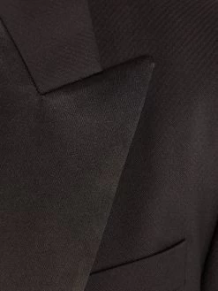 Luxury Carlyle Dinner Suit Loro Piana - Black -Clothing store 230823 OliverBrown Model3347