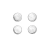 Silver Dress Studs - Circular Mother Of Pearl -Clothing store 230928 OliverBrown1649 737d6af3 c78f 4015 bae7 d3ef6bead4cc