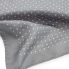 Polka Dot Silk Pocket Square - Grey/White -Clothing store 230928 OliverBrown1692