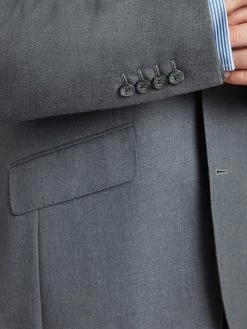 Sloane Suit Super 110's Wool - Plain Grey -Clothing store 231110 OliverBrown1076