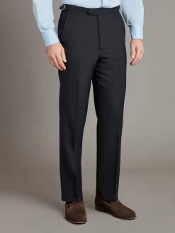 Sloane Suit Super 110's Wool - Plain Navy -Clothing store 231110 OliverBrown1401