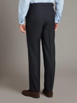 Sloane Suit Super 110's Wool - Plain Navy -Clothing store 231110 OliverBrown1409