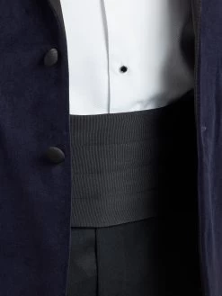 Eaton Jacket - Navy Velvet -Clothing store 231110 OliverBrown1727