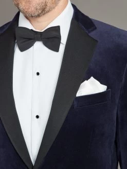 Eaton Jacket - Navy Velvet -Clothing store 231110 OliverBrown1750