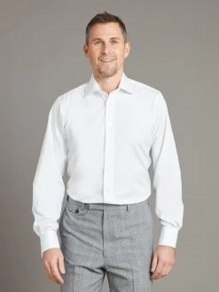 Berwick Shirt Classic Collar - Poplin - White