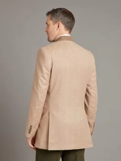 Austrian Jacket - Tan/Beige Herringbone 8 Austrian Jacket - Tan/Beige Herringbone -Clothing store 231110 OliverBrown2002