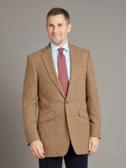 Eaton Jacket - Brown/Teal Overcheck