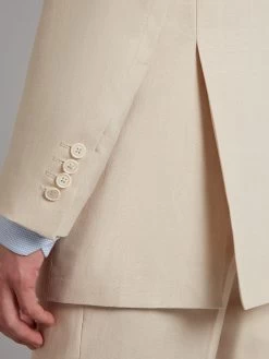Eaton Suit - Stone Linen -Clothing store 240201 OliverBrown EatonJacketStoneLinen 3799